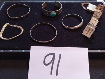 BRACELET LOT - SOME STERLING