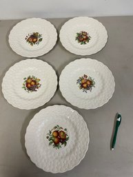 5 SPODE CHINA 9' PLATES