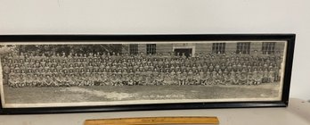 VINTAGE FRAMED PICTURE - BANGOR, MAINE HIGH SCHOOL 1940