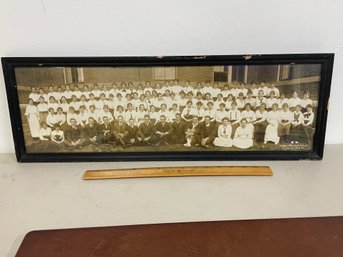 1916 GORHAM, MAINE 'NORMAL SCHOOL' FRAMED PICTURE