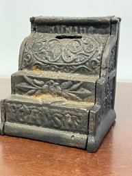 CAST IRON CASH REGISTER BANK