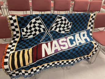 2 NASCAR THROW BLANKETS