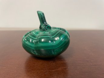 POLISHED MALACHITE ORE CARVING