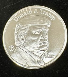 Donald J. Trump 1 Ounce Pure .999 Silver Round