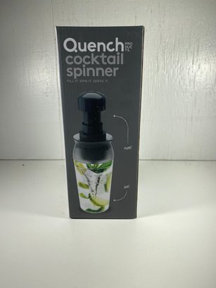 New In Box Quench Cocktail Spinner