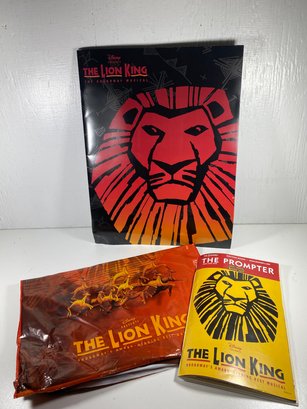 Disney The Lion King Musical Program And Playbook 2006 Bushnell Theatre