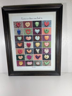 Rick Ruggles 2003 ' Love Is Where You Find It ' Framed Photo Print