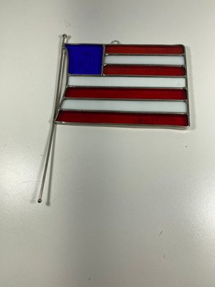 Stained Glass American Flag