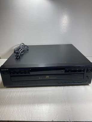 Working Sony CDP-C325 Compact Disc Player 5 Disc Loading System