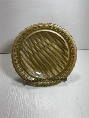 8.25' Glass Bronze Colored Plate