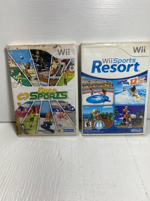 Lot Of 2 Wii Sports Video Games