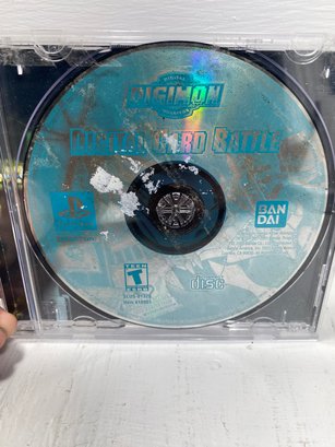 Digimon Digital Card Battle Playstation Video Game