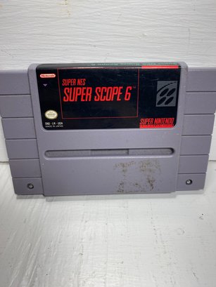 Super Scope 6 Super Nintendo Video Game