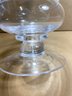 10' Wide Mouth Clear Glass Vase