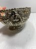 Vintage Raymond Silver Plate Tarnish Resistant Ornate Bowl With Ring Handles
