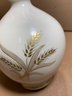 8' Lenox Wheat Cream Colored Vase
