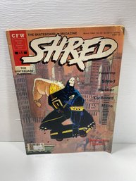 CFW Skateboard Magazine Shred Comic Book March 1989