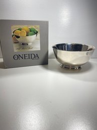 Oneida Paul Revere Large Silver Plate Bowl