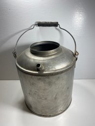 Tin Water/ Milk Jug With Handle