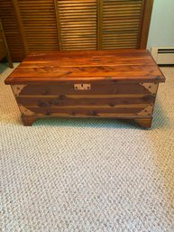 Small Cedar Blanket Chest