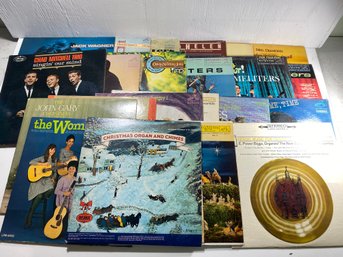 Lot Of 23 Vinyl Record Albums Limelighters, Olivia John Newton, And More