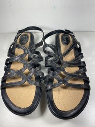 Women's BOC Black Strappy Size 11 Sandals