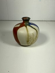 3' Drip Glaze Bud Vase