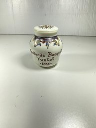 Vintage 4' Opalex Glass French Mustard Jar