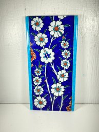 Handmade Iznik Cinteman Ceramic Tile Hot Plate Trivet