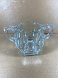 Vintage 3' Glass Sugar Bowl