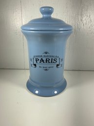 Design Pac Inc Ceramic 9' Blue Paris Canister