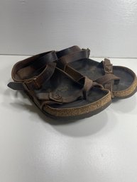 Women's Brown Birkenstock Sandals Size 10?