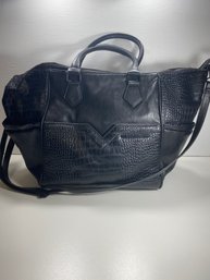 Women's Steve Madden Black Oversized Handbag Purse