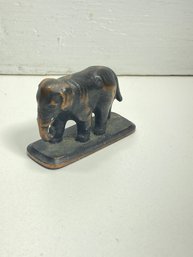Elephant Paperweight Figurine Iron (?)