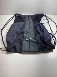 Black Nike Drawstring Backpack