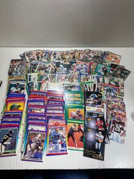 Lot Of Over 300 Football Cards 1990's