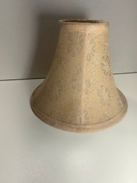 8' Floral Cream Colored Lamp Shade