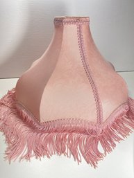 9.5' Tassel Pink Lamp Shade