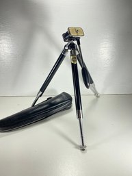 Vintage Hanza JPE Folding Adjustable Camera Tripod 10'-41'