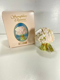 New In Box Seraphin Classics ' I Love You' Flower Bouquet Decorative Trinket