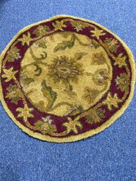 Majestic Rug Co Wool Ganges Collection Round 26' Throw Rug