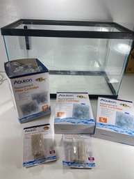 20' Fish Tank With Filters And Ammonia Reducers