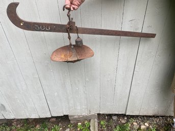 Antique 300 LB Scale