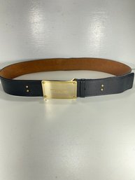 Men's Michael Kors Black Genuine Leather Belt Size Large