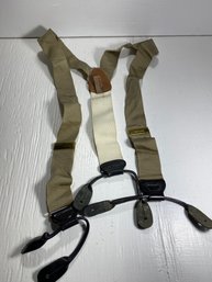 Men's Tan Trafalgar Adjustable Suspenders
