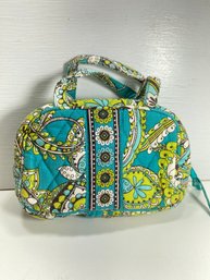 Like New Blue And Green Small Vera Bradley Handbag Purse