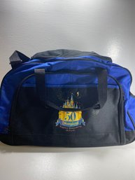 Disneyland Blue And Black Duffle Travel Carry On Bag