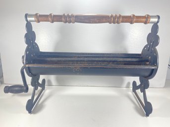 Vintage Cast Iron Newspaper Winder