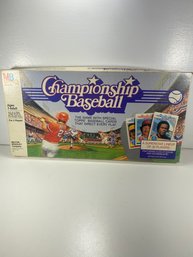 Vintage 1984 Milton Bradley Championship Baseball Board Game