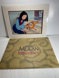 1999 Disney's Mulan Lithograph Picture